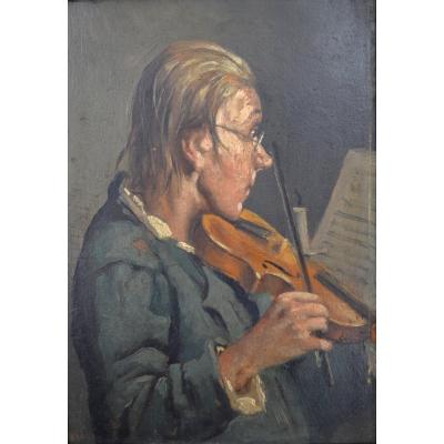 Portrait Of A Violonist