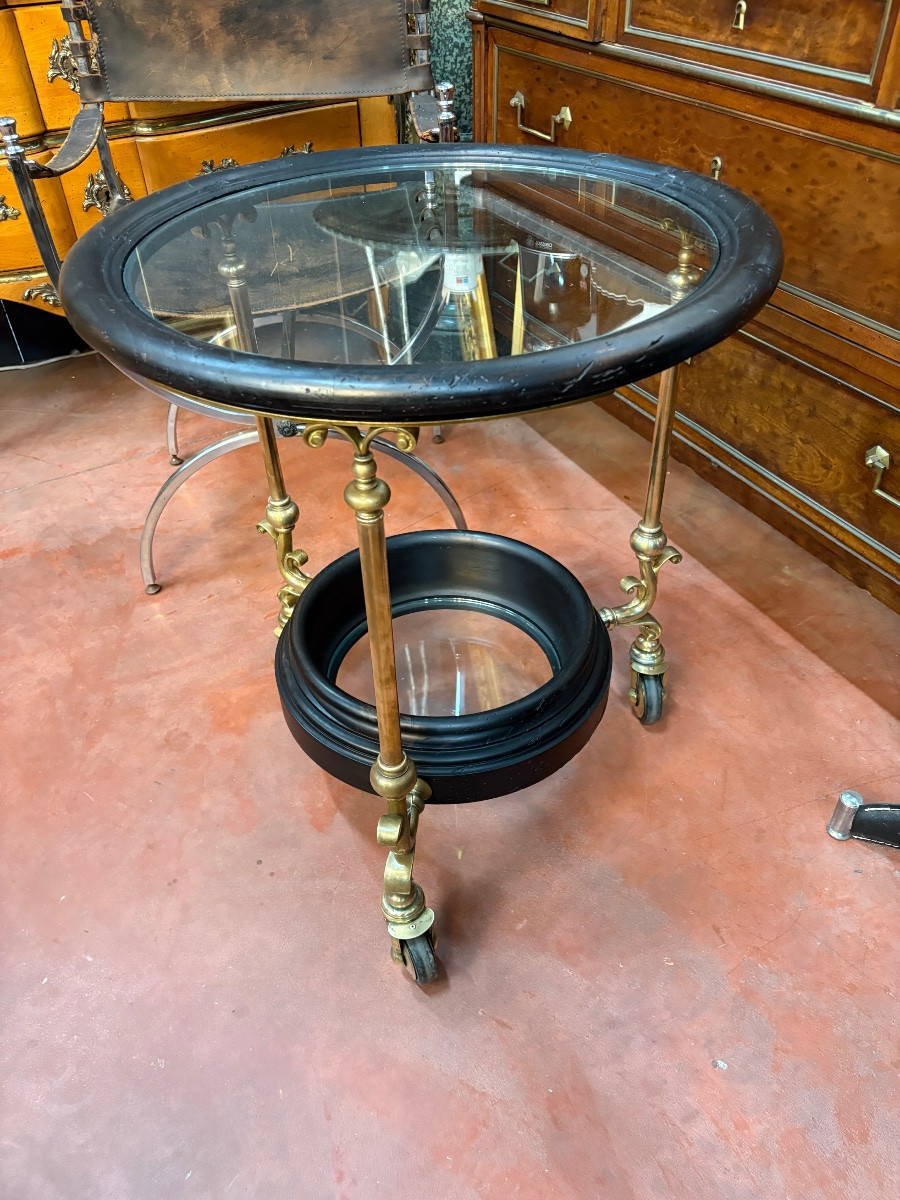 Serving Trolley – Art Deco Style / Maison Jansen, Circa 1940-1950-photo-2