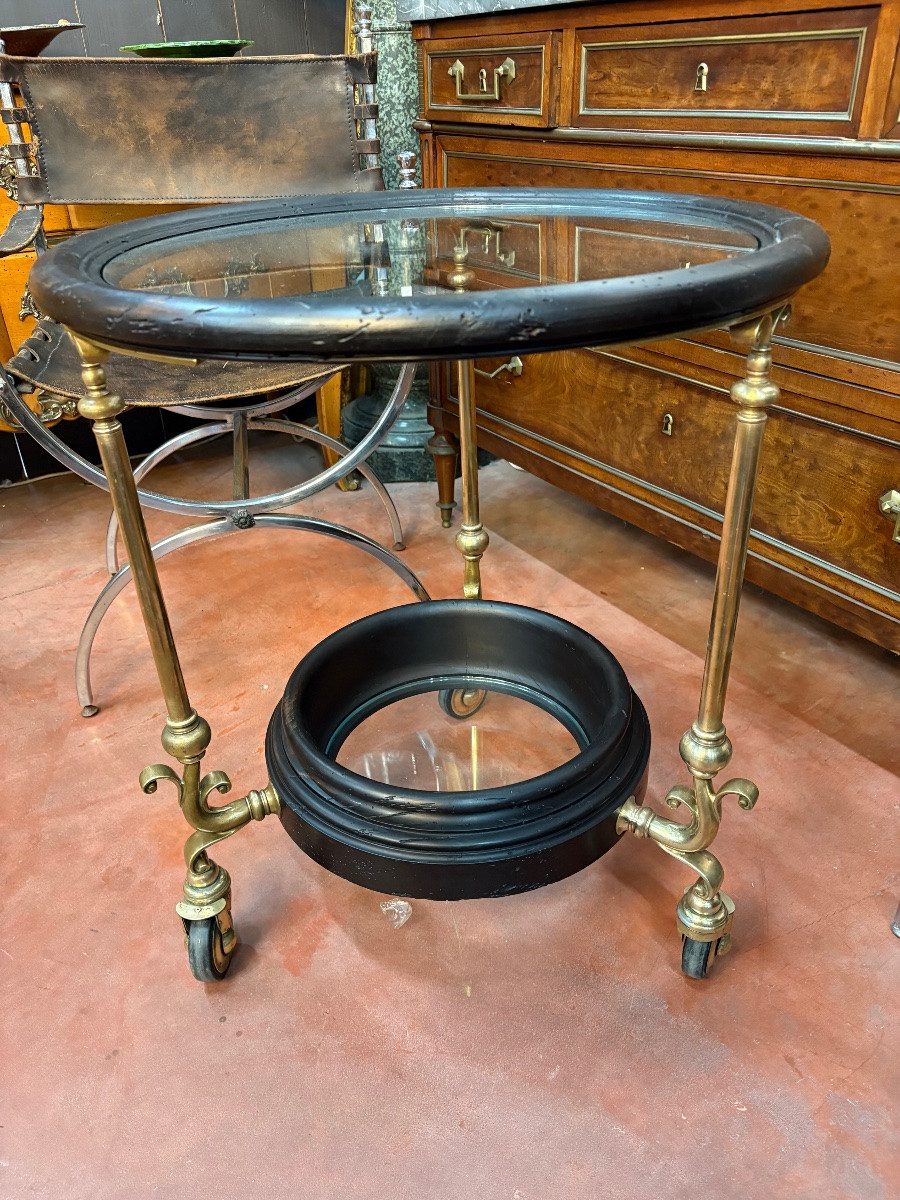 Serving Trolley – Art Deco Style / Maison Jansen, Circa 1940-1950-photo-3