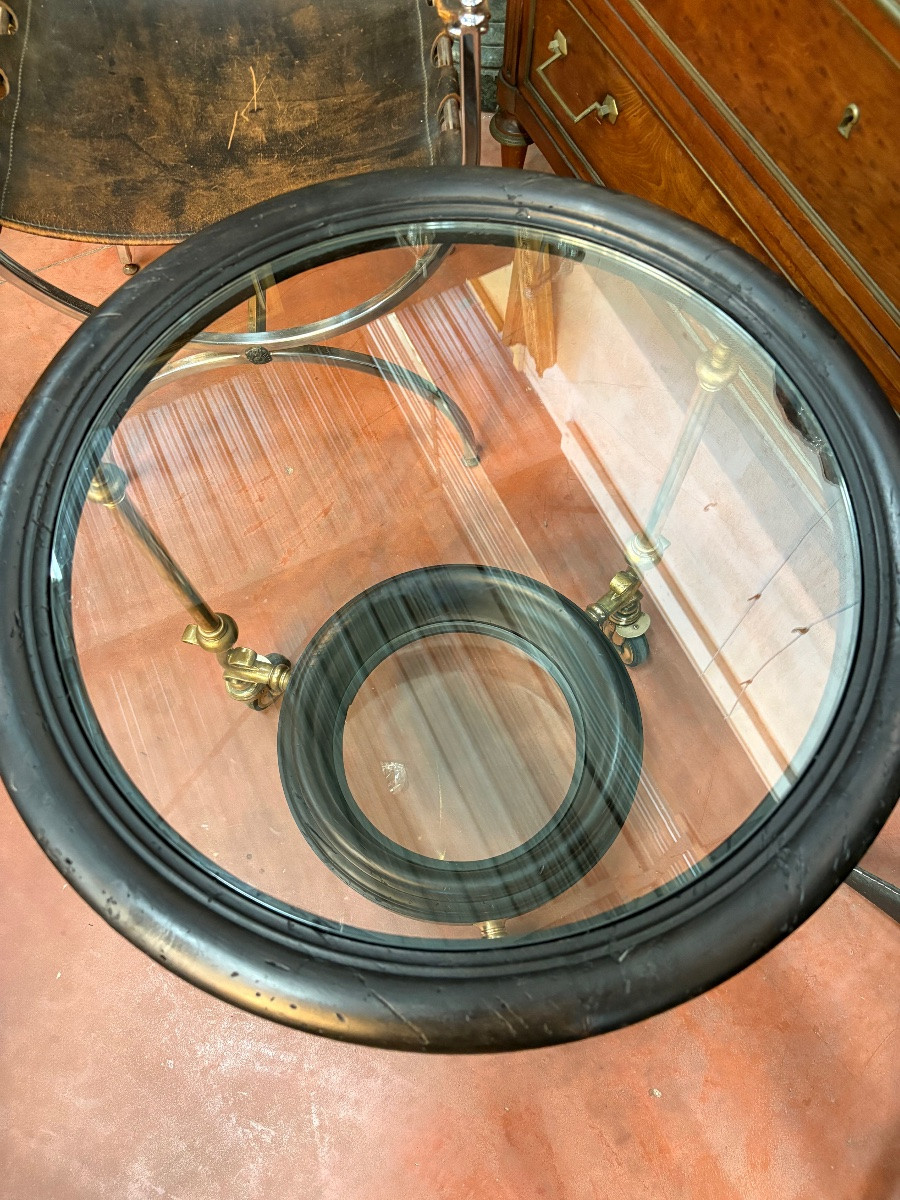 Serving Trolley – Art Deco Style / Maison Jansen, Circa 1940-1950-photo-6