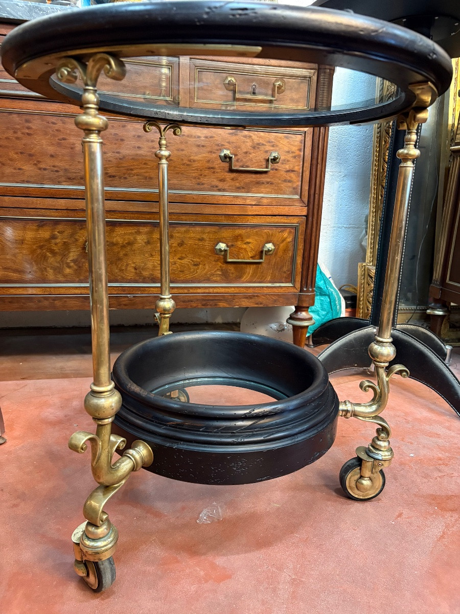 Serving Trolley – Art Deco Style / Maison Jansen, Circa 1940-1950-photo-8