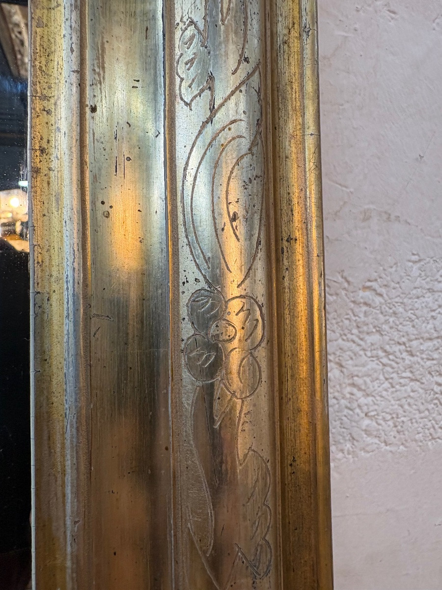 Louis-philippe Period Mirror - Original Gilding-photo-2