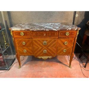 Belle Commode Sauteuse De Style Transition 