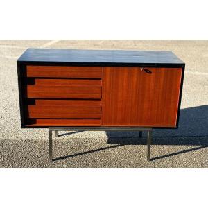 Enfilade moderniste années 50/60, design français, dans le goût de Pierre Guariche