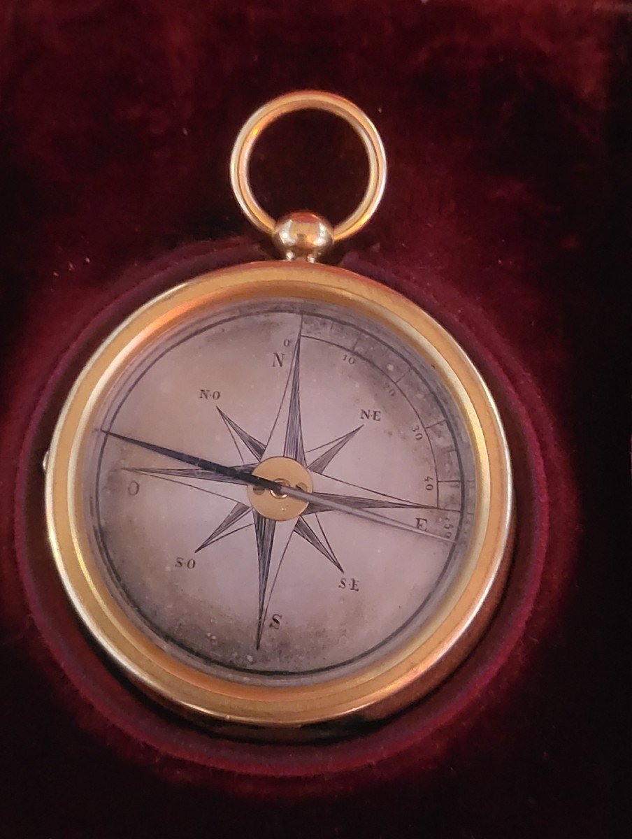 Perpetual Calendar And Compass Circa 1925-photo-2