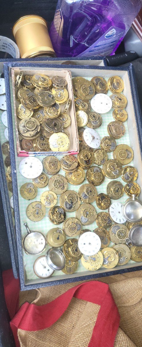 Rooster Watch Movement Lot-photo-4