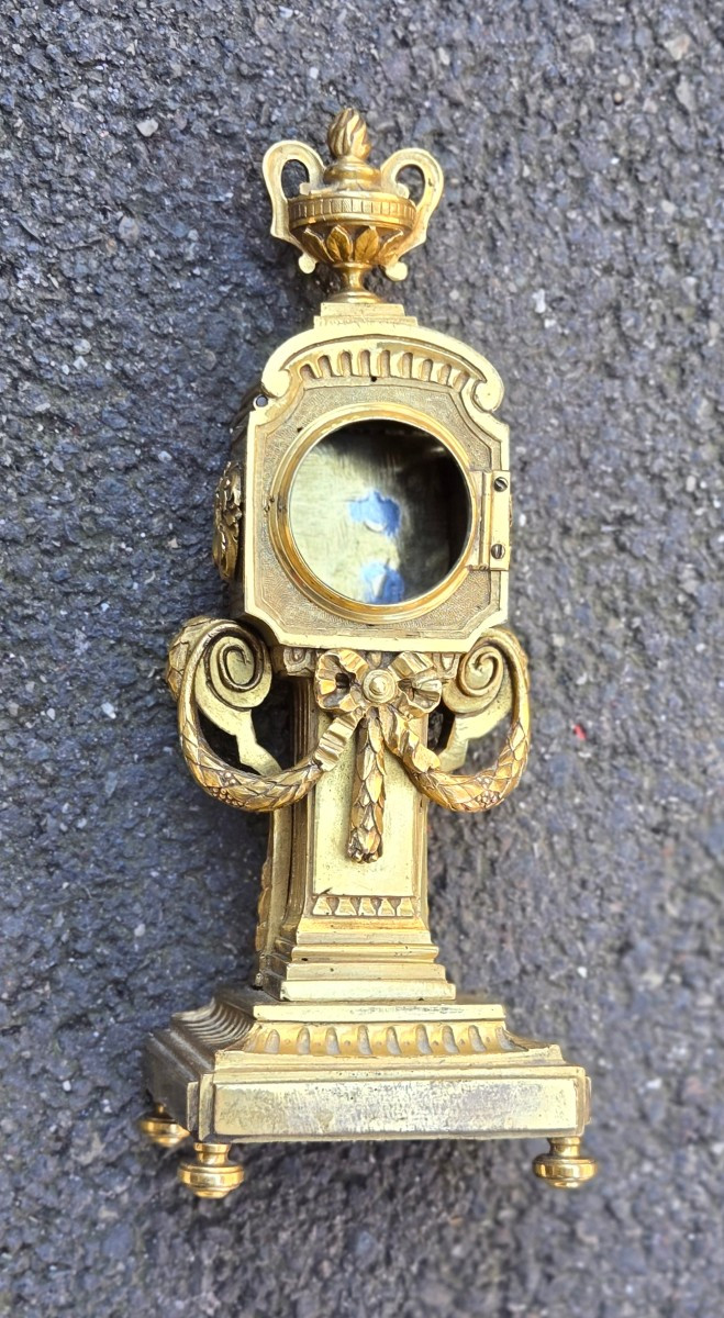 Louis XVI Gilt Bronze Watch Holder 