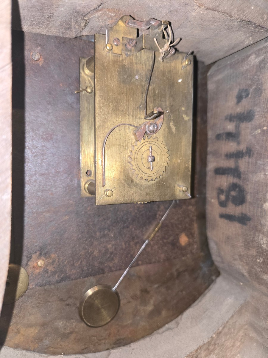 Pendule Worldtime vers 1730 faite à Nancy par Glaire pour Stanilslas Leszczynski roi de pologne-photo-3