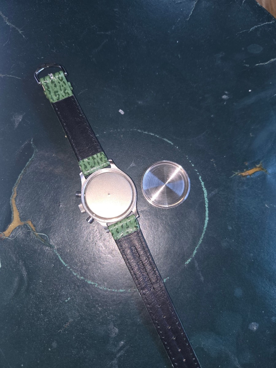 Montre Chronographe Bracelet Fortissimo En Acier-photo-4