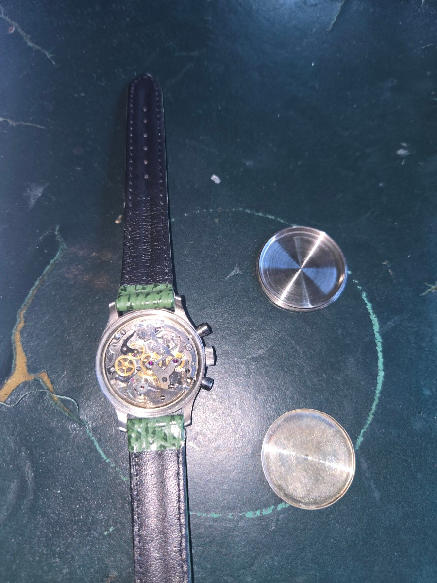 Montre Chronographe Bracelet Fortissimo En Acier-photo-1