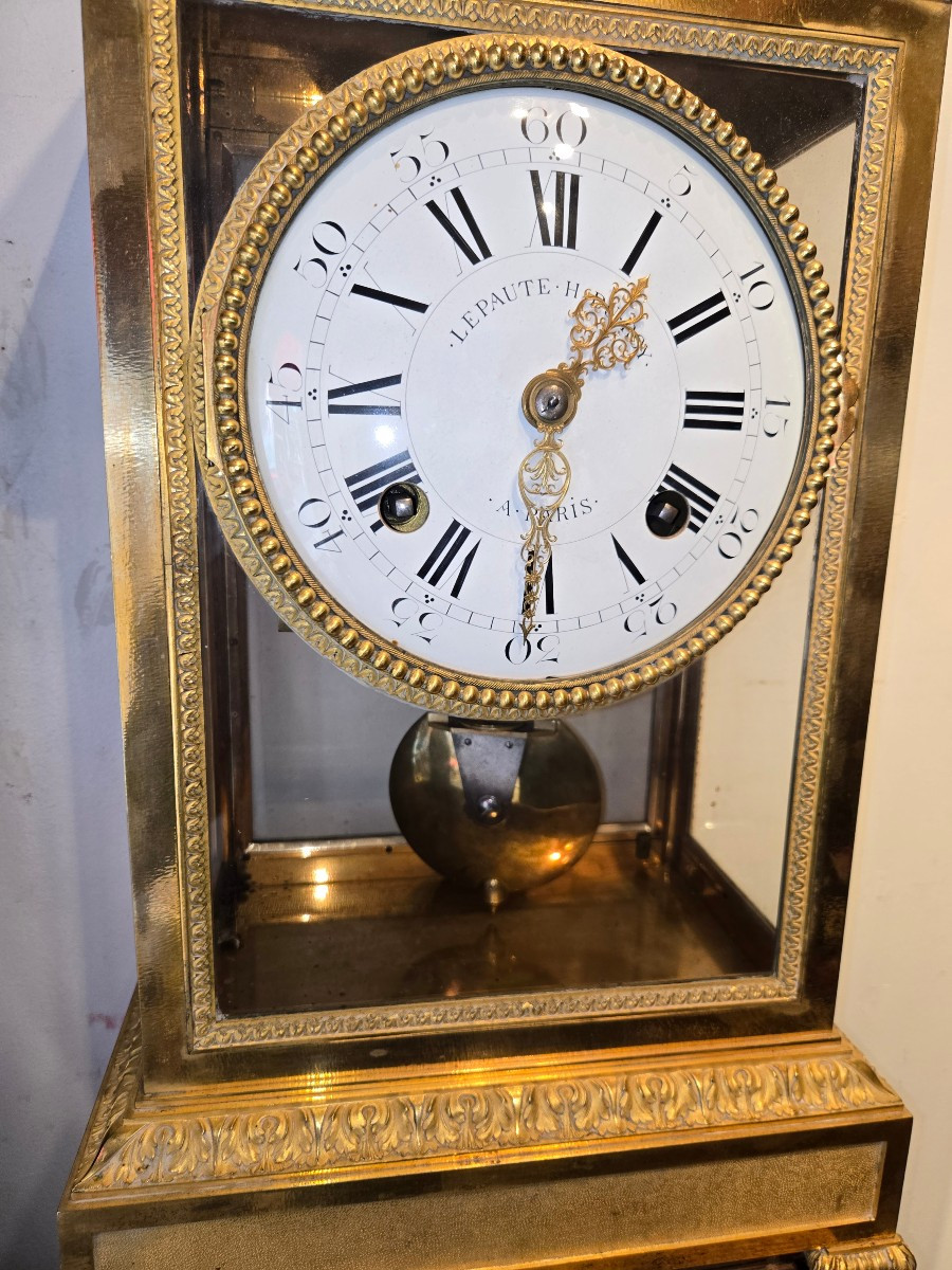 Louis XVI Style Clock From Michel Lepaute In Paris 1820-photo-5