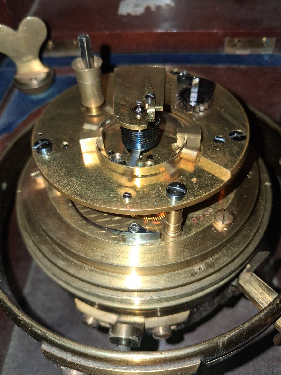 Creighton And Black Marine Chronometer 56 H-photo-1