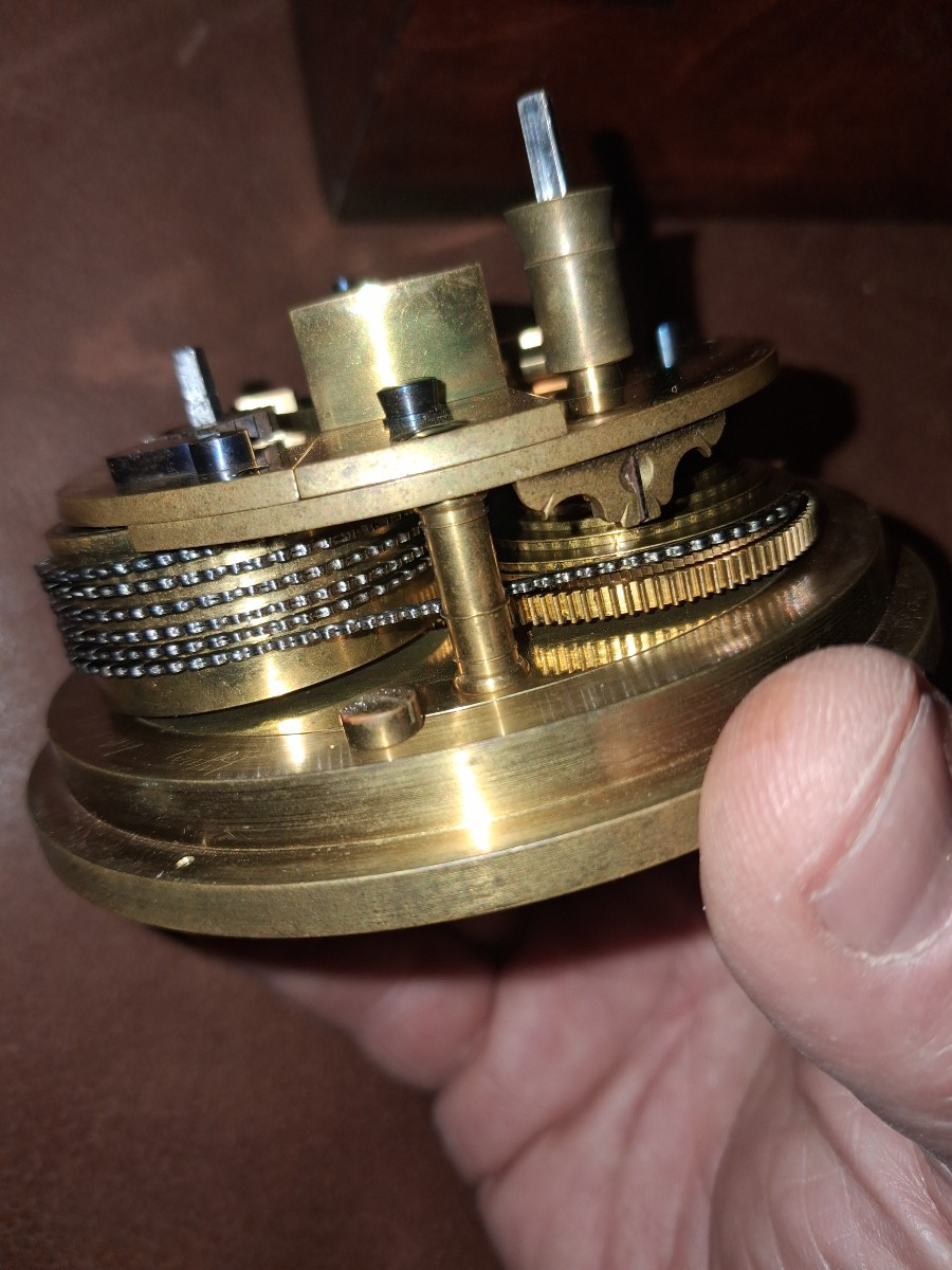 Creighton And Black Marine Chronometer 56 H-photo-3