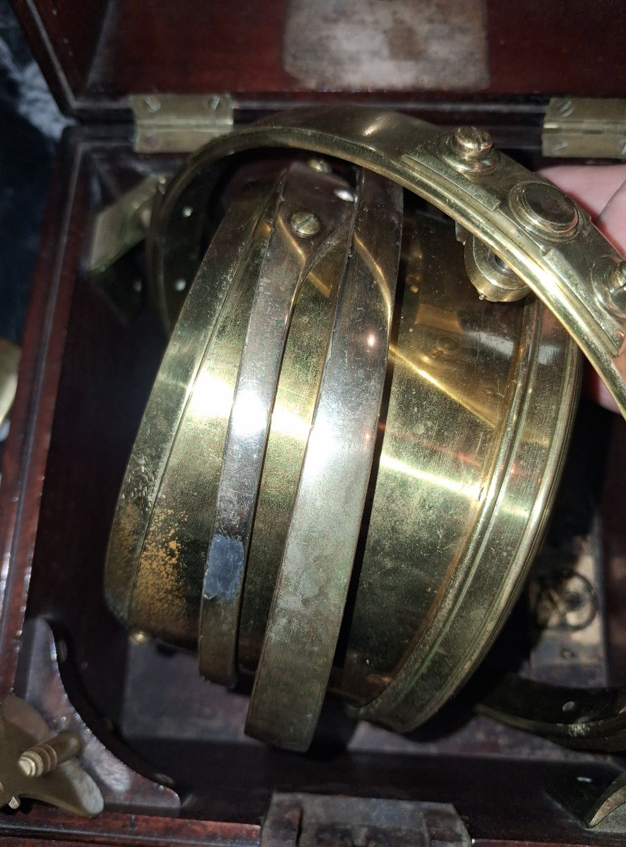 Chronometre de marine numero 330 par James Hatton vers 1805  8 jours-photo-8