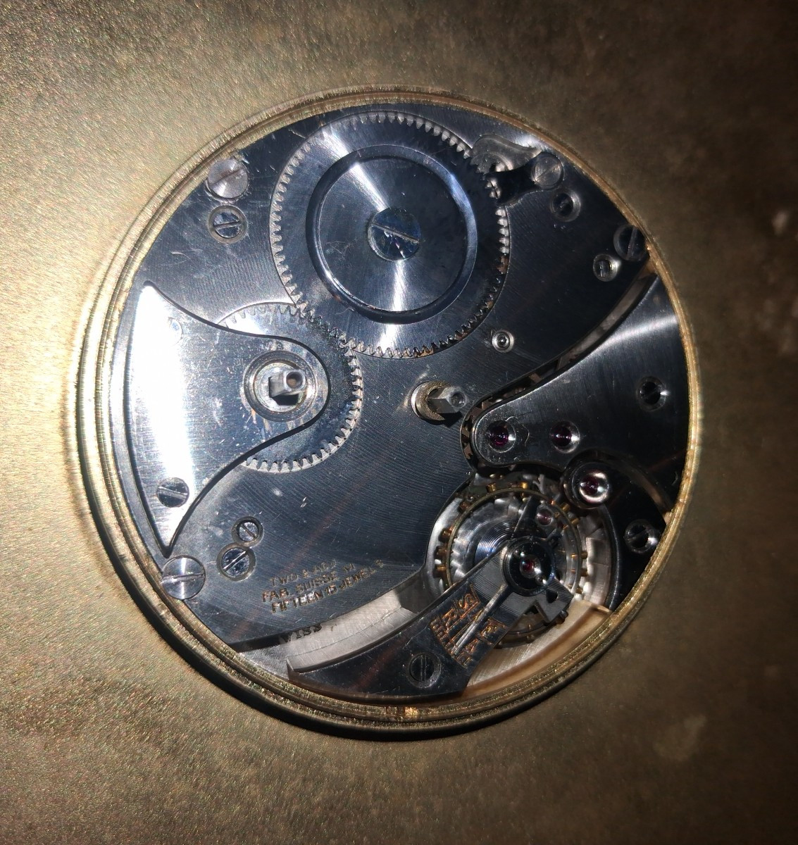 Pendule pendulette art deco 8 jours de marche-photo-1