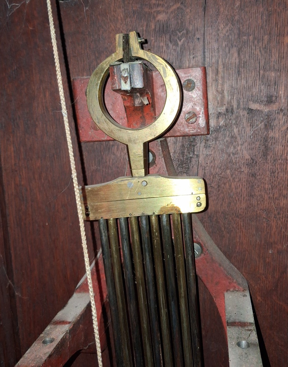 Pendule regulateur d’horloger vers 1850-photo-4