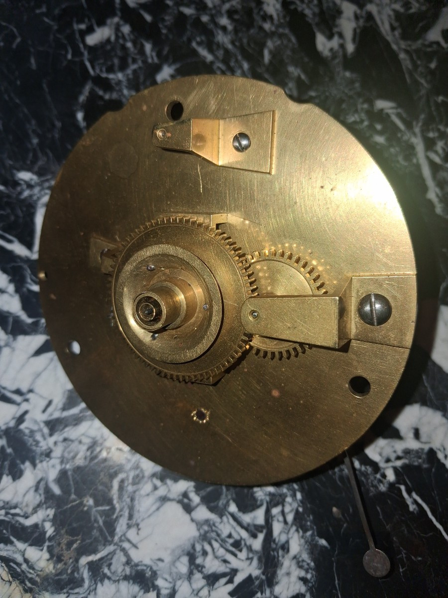 Mouvement de valet astronomique le cadran de Gallonde à Paris -photo-2