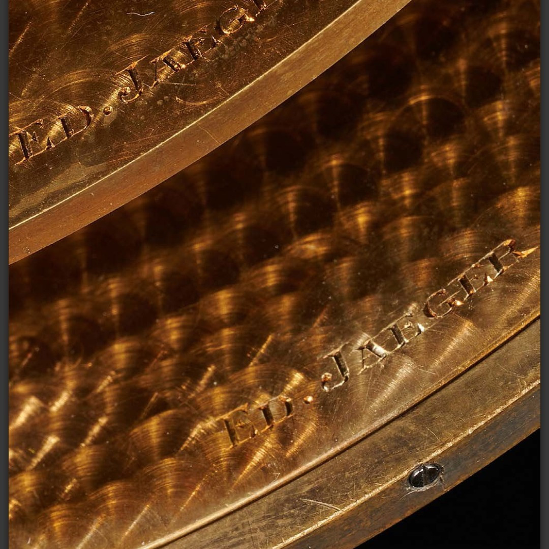 Pendule horloge regulateur personnel de Edmond Jaeger-photo-4