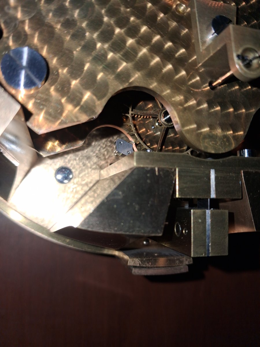 Pendule horloge regulateur personnel de Edmond Jaeger-photo-2