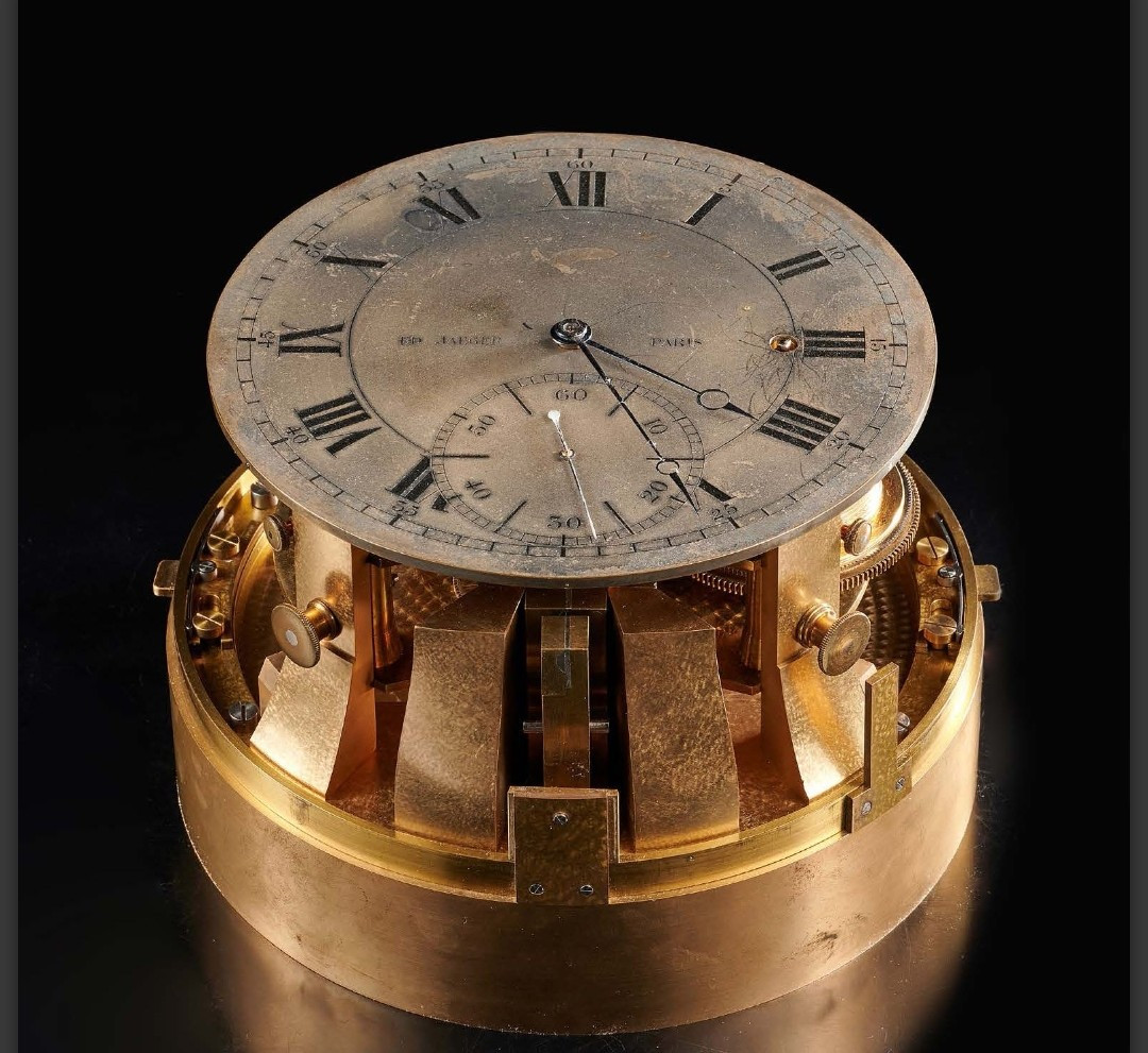 Pendule horloge regulateur personnel de Edmond Jaeger-photo-3