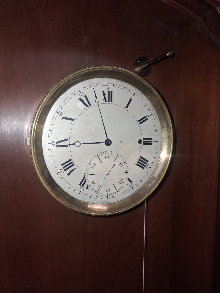 Pendule horloge regulateur personnel de Edmond Jaeger-photo-6
