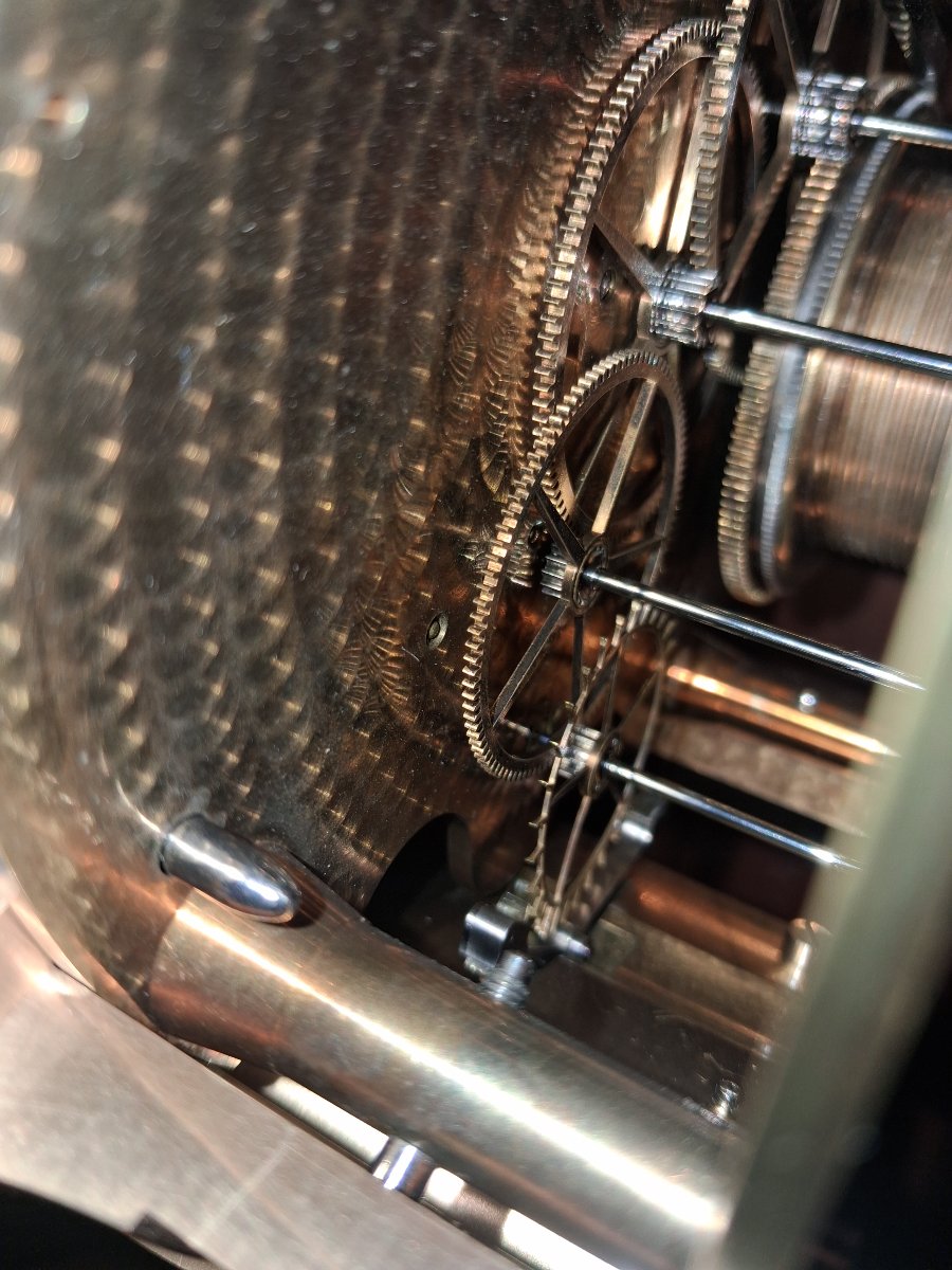 Pendule horloge regulateur personnel de Edmond Jaeger-photo-7