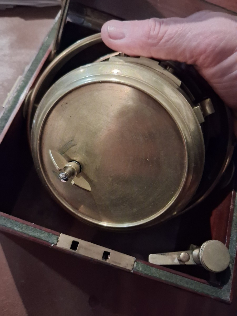 French Royal Exchange Marine Chronometer 0/10692+-photo-3