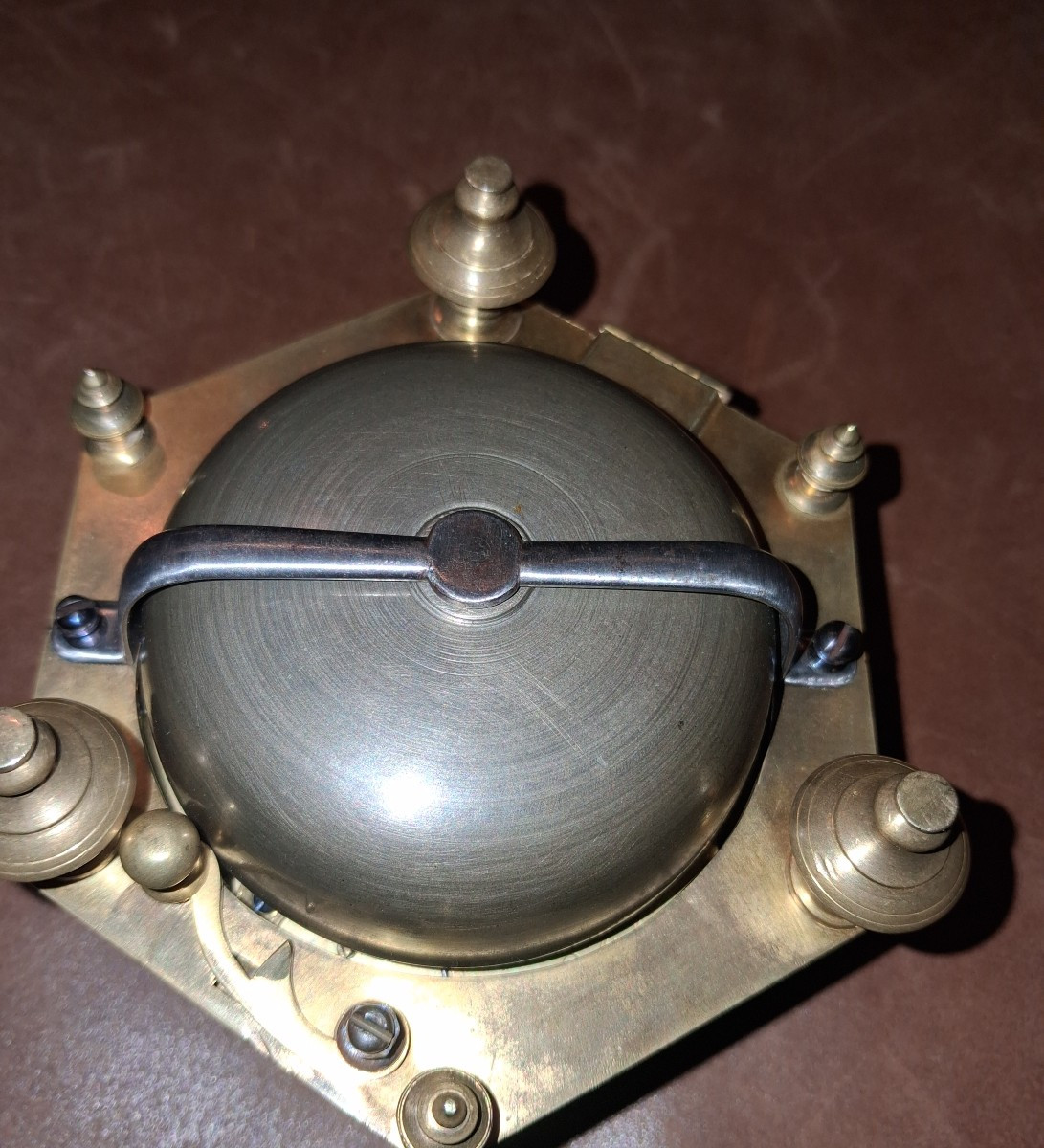 Pendule de table par J H Nauman à Desden vers 1740 - 1750 -photo-3