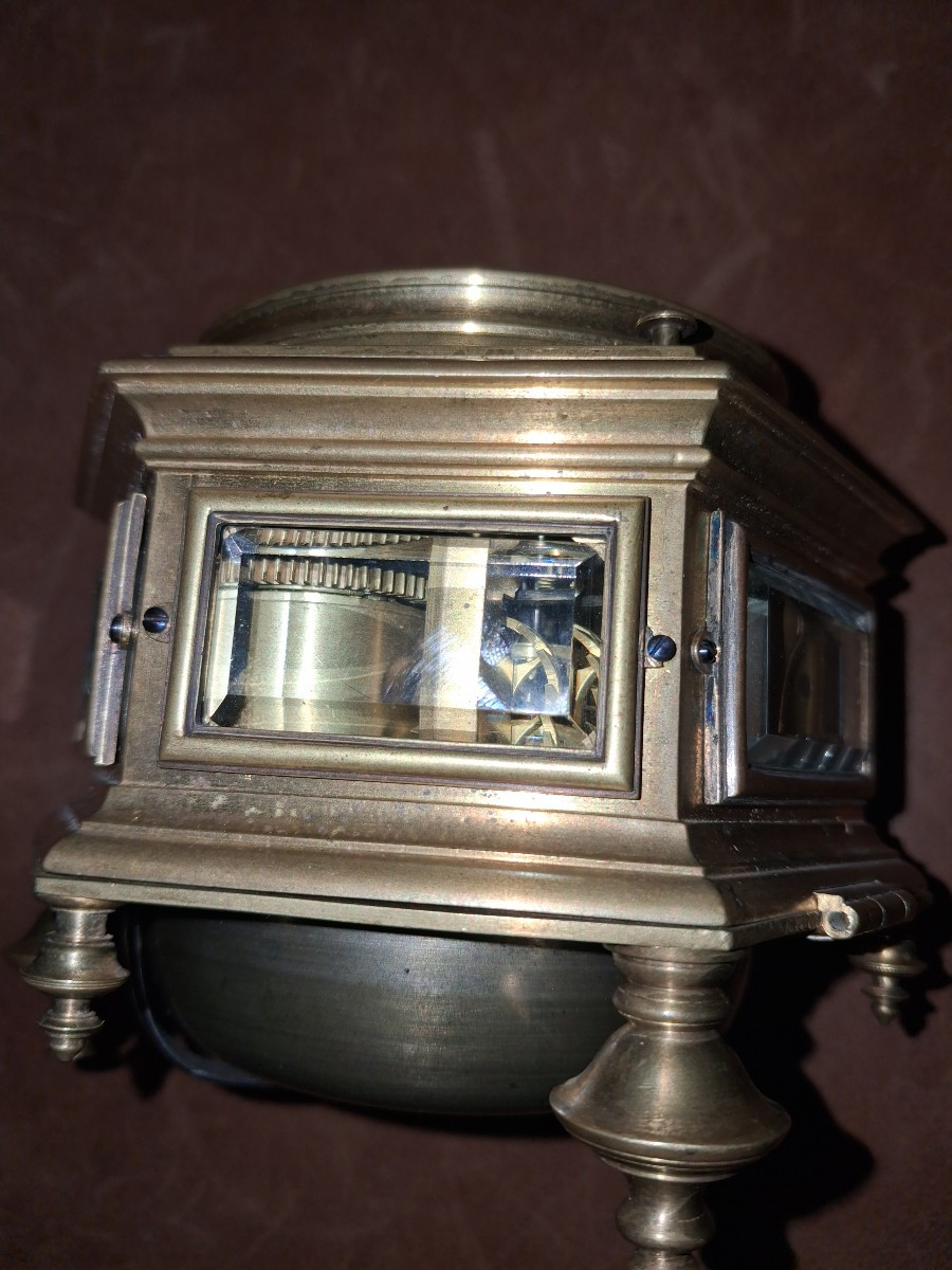 Pendule de table par J H Nauman à Desden vers 1740 - 1750 -photo-3