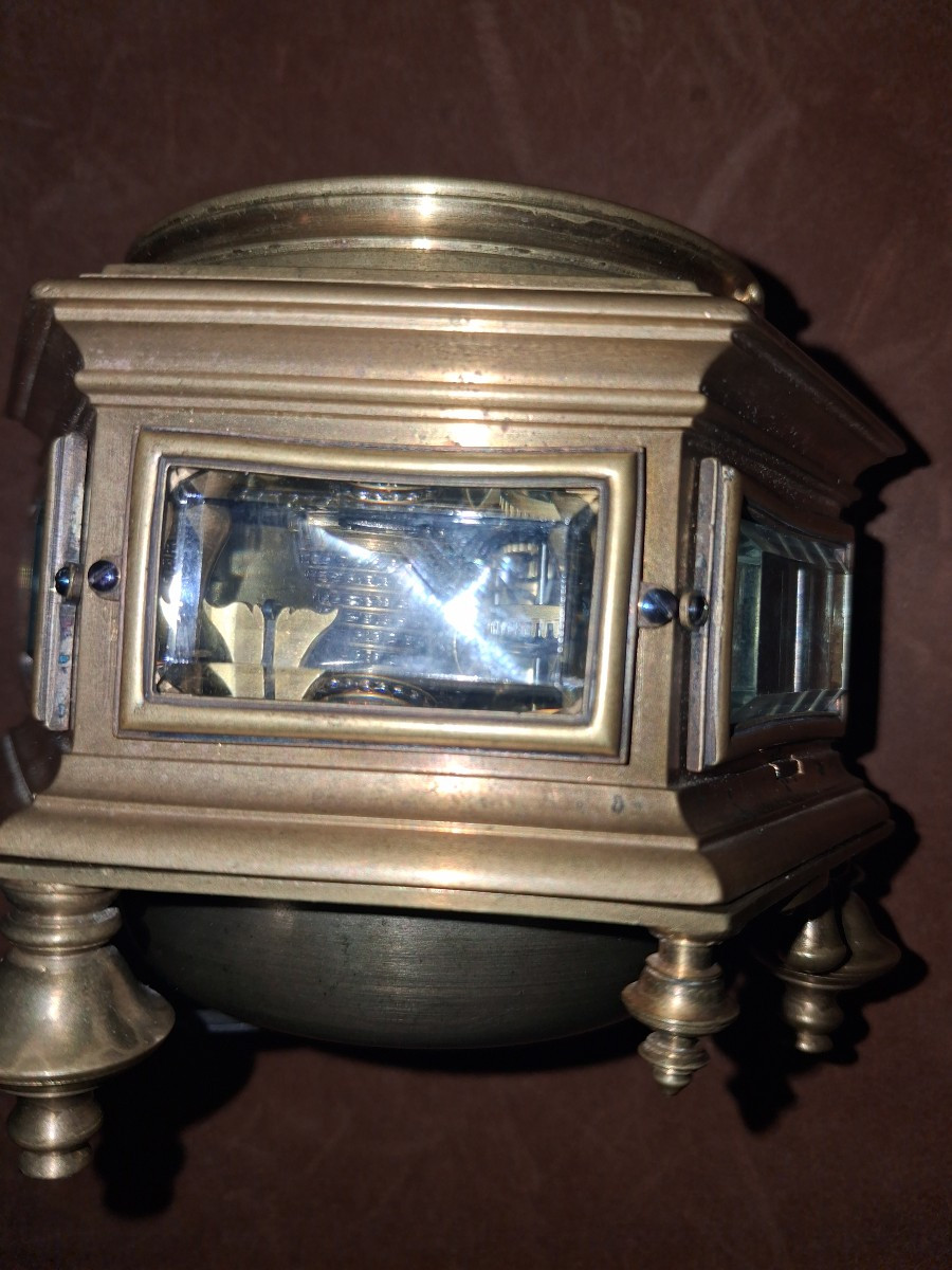 Pendule de table par J H Nauman à Desden vers 1740 - 1750 -photo-6