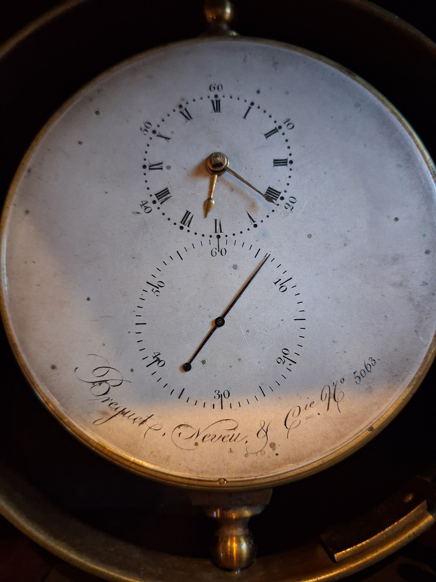 Chronometre De Marine 5063 By Breguet Sold On December 14, 1837-photo-5