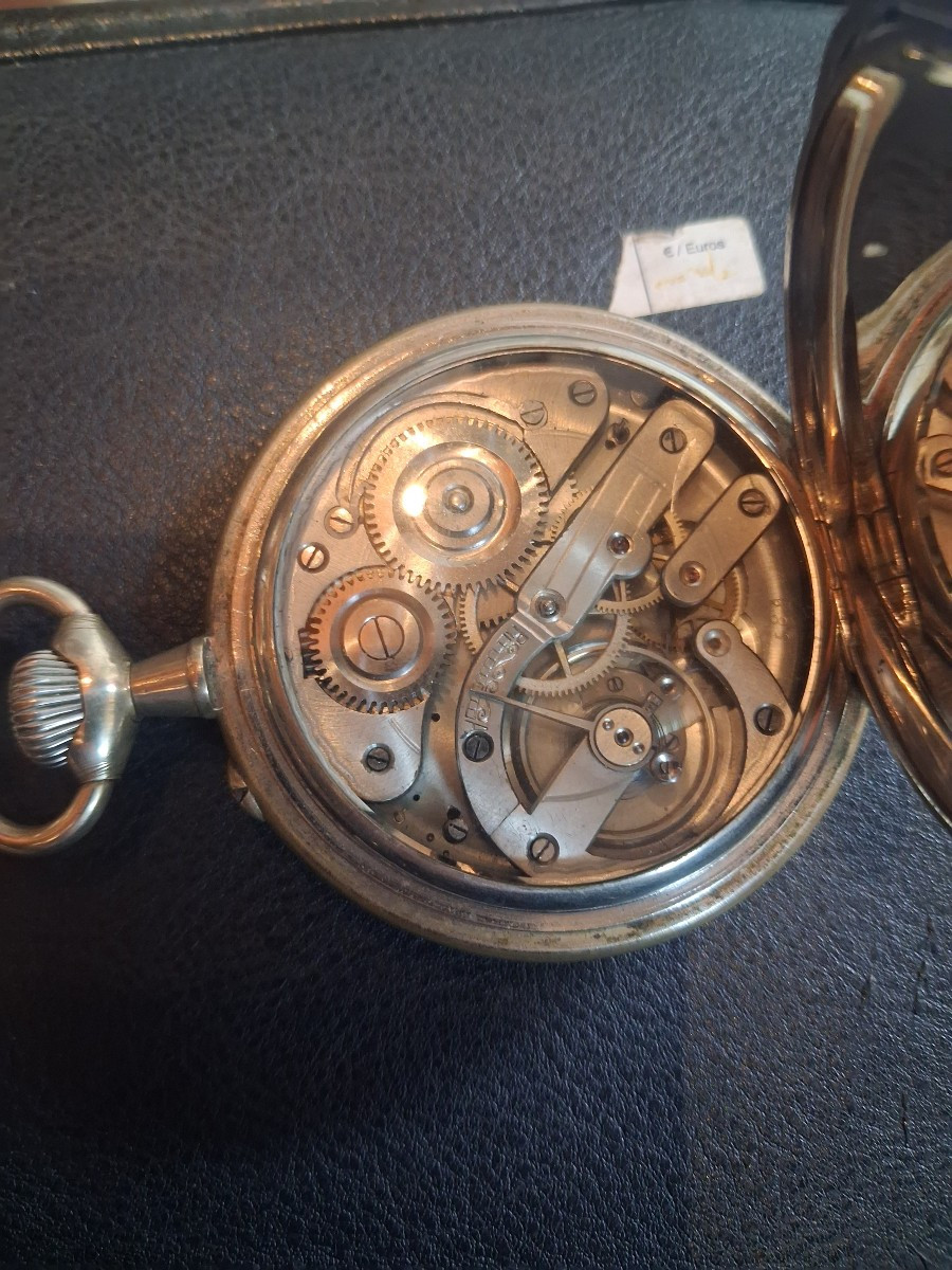 2 montres regulateur bateau et locomotive-photo-4