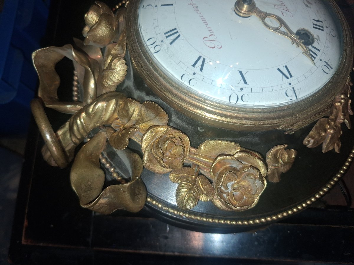 Louis XVI Cartel Clock By Batancourt In Paris-photo-4