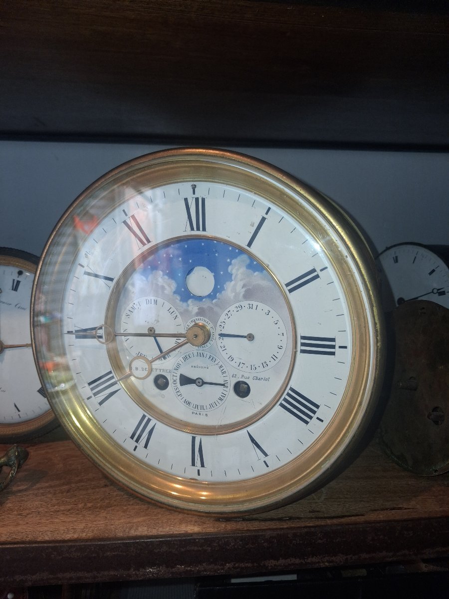 Napoleon III Complication Cartel Clock-photo-1