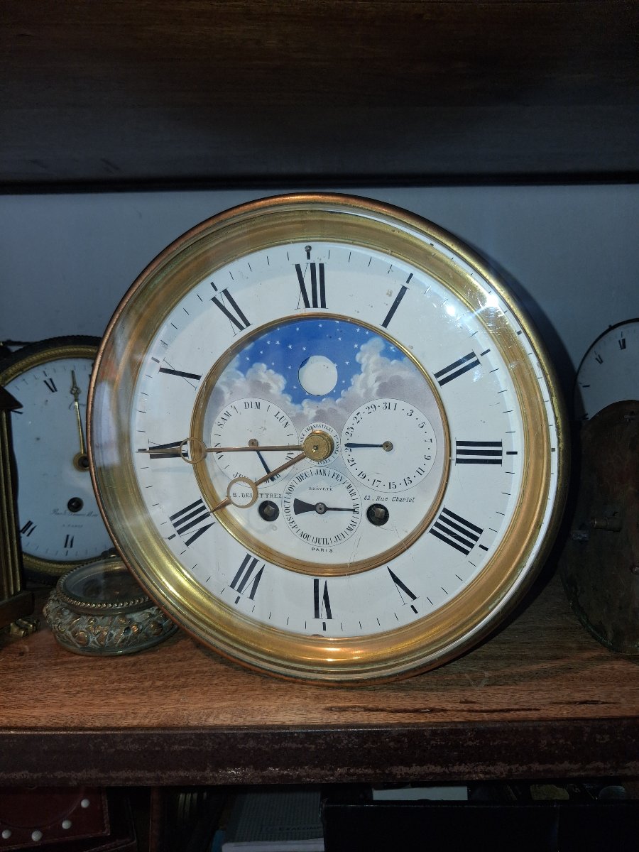 Napoleon III Complication Cartel Clock