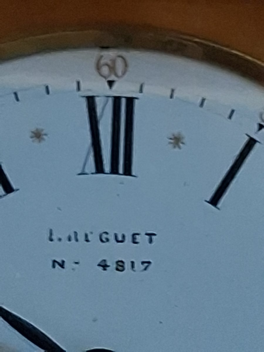 Breguet 4817 Travel Clock With Large And Small Striking Moon Phase, Circa 1900-photo-2