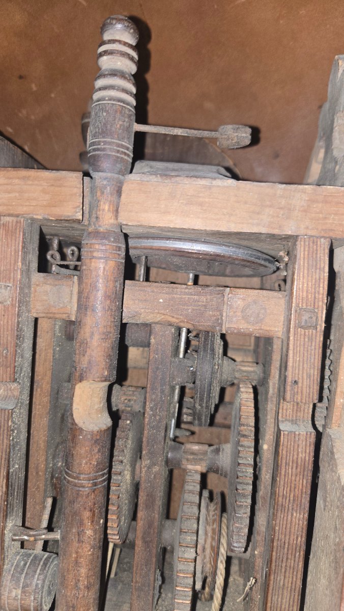 Black Forest Grandfather Clock With A Date Plate From 1686-photo-4