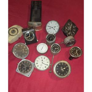 Lot Of Jaeger Car Watches...
