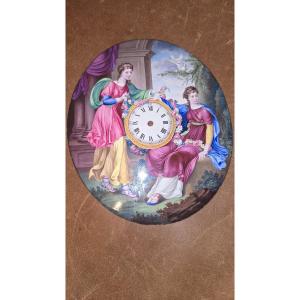 Plaque émaillée par Williams Hopkins vers 1786