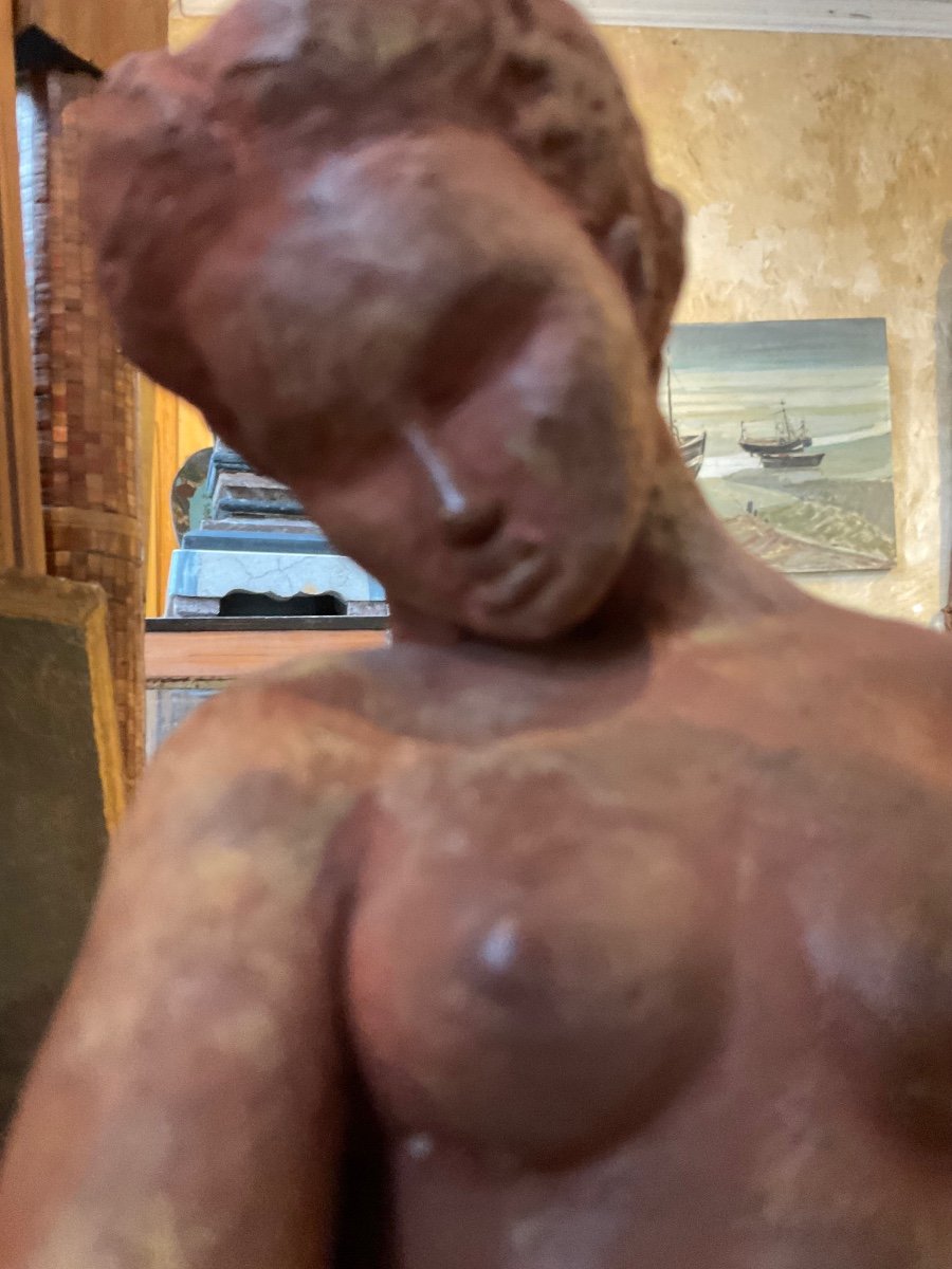 Terracotta Languid Woman