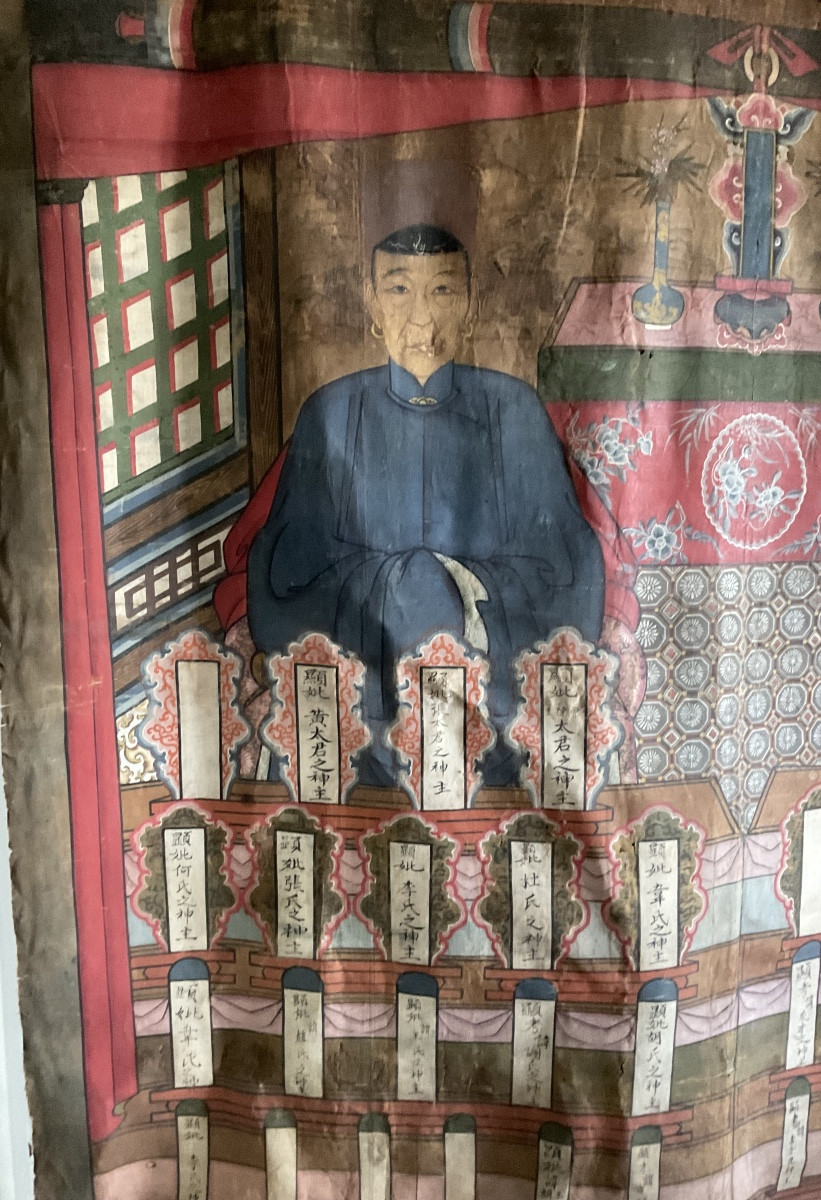 Toile Asiatique Les Ancêtres -photo-2