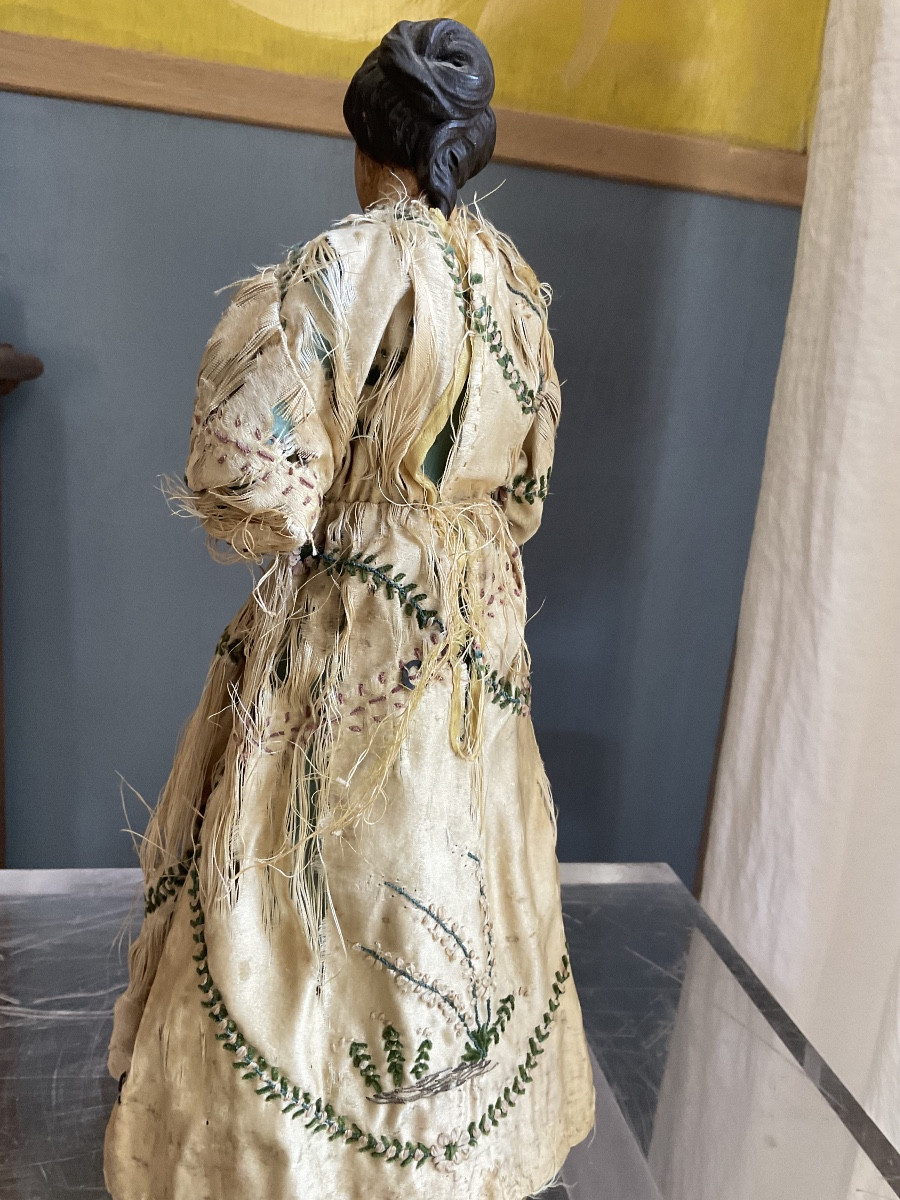Italian Religious Statue, Dressed Or Not-photo-4