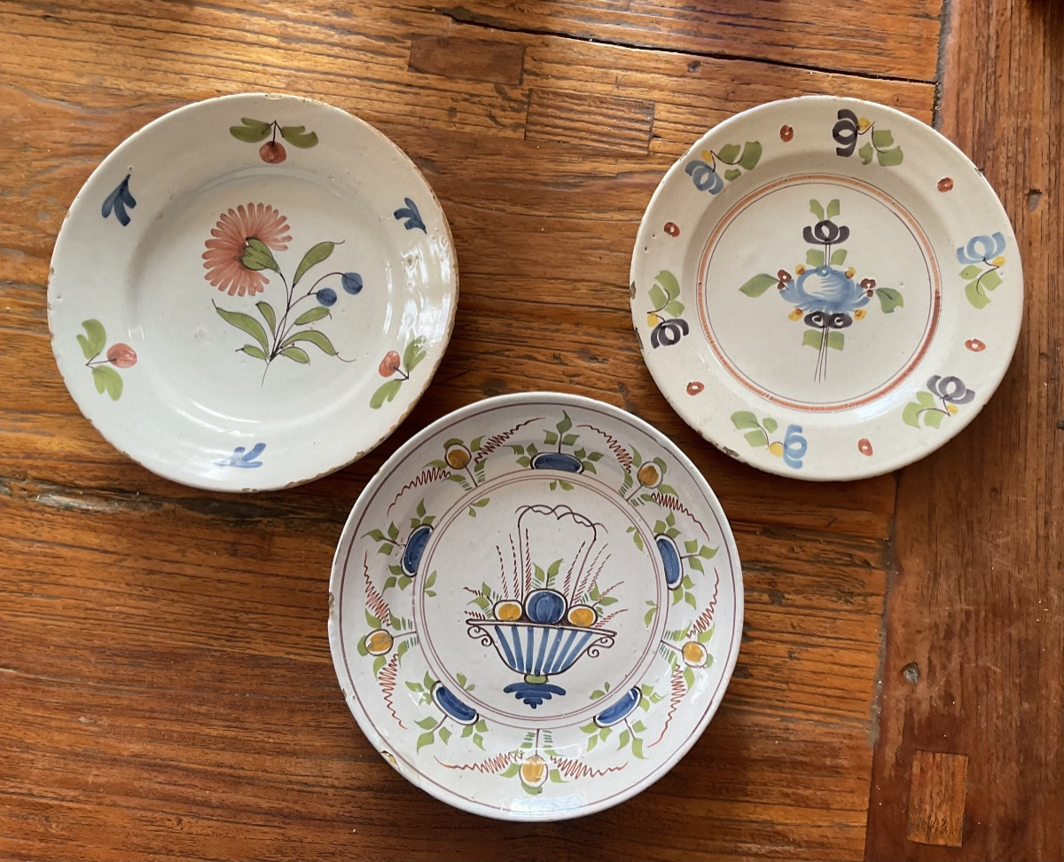 Trois assiettes Nord 