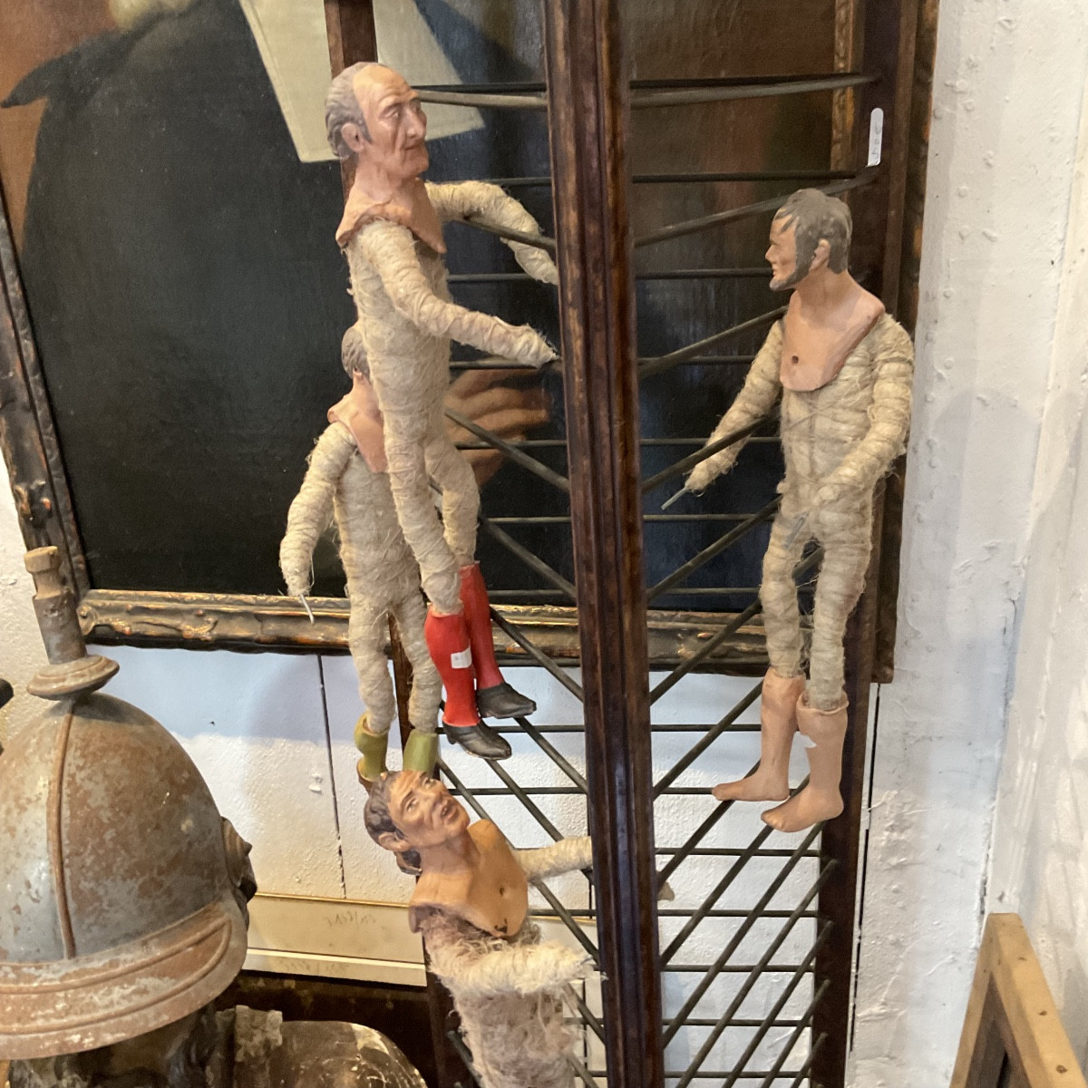 Four Crib Figures From Naples -photo-3