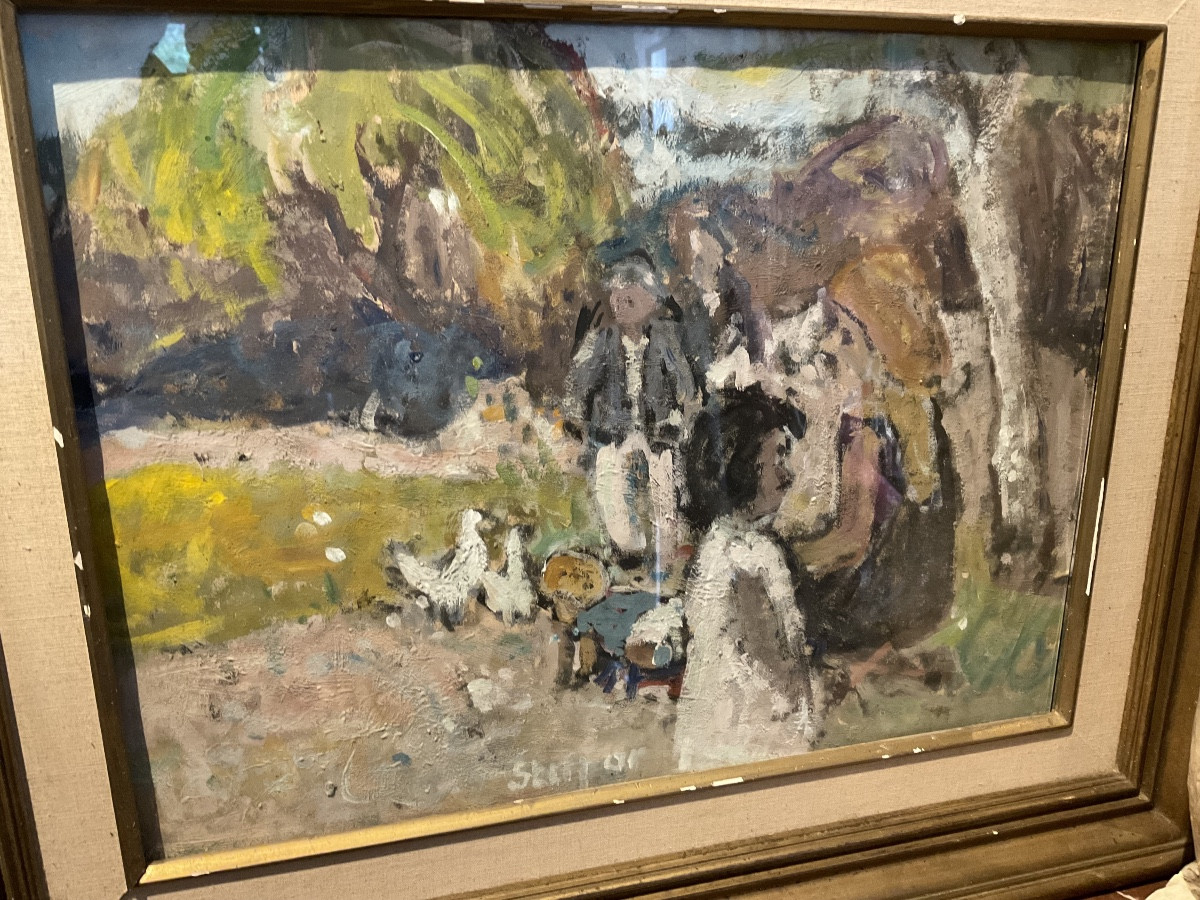 Marko Stupar enfant dans un parc parisien 