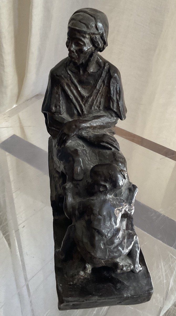 Bronze orientaliste susse frères cire perdue-photo-1