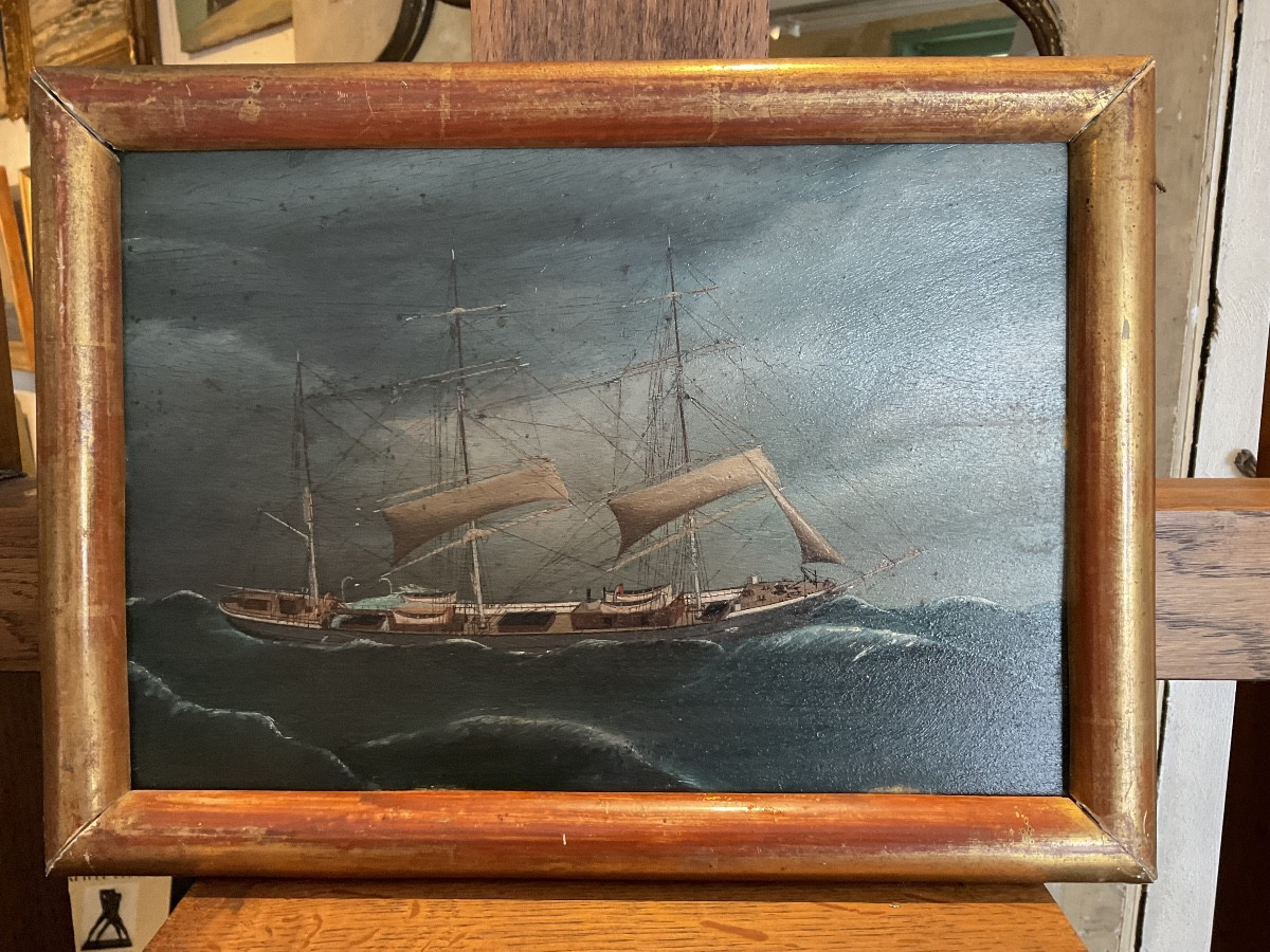 Portrait Of A Boat On Wood -photo-2