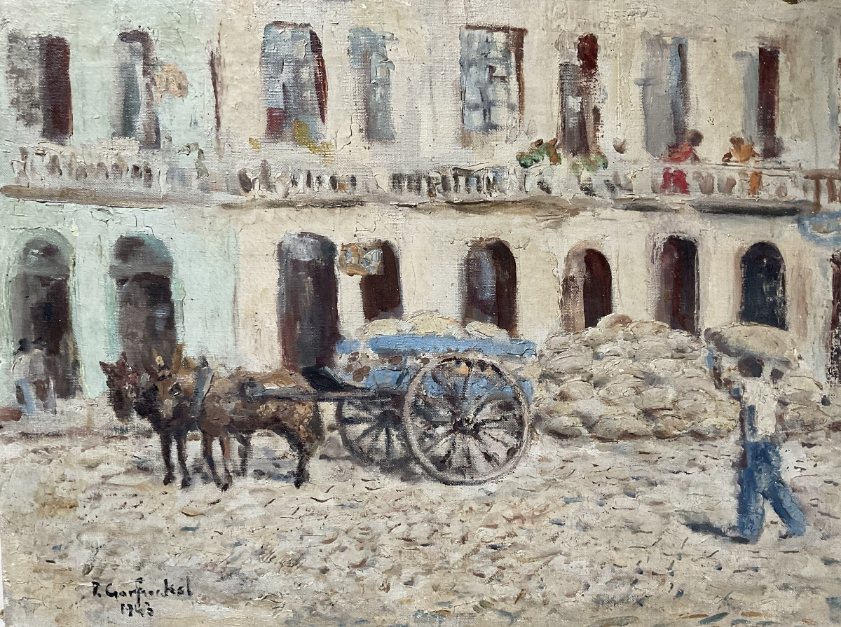 1943 Paul Gardfunckel Brazilian Painter 