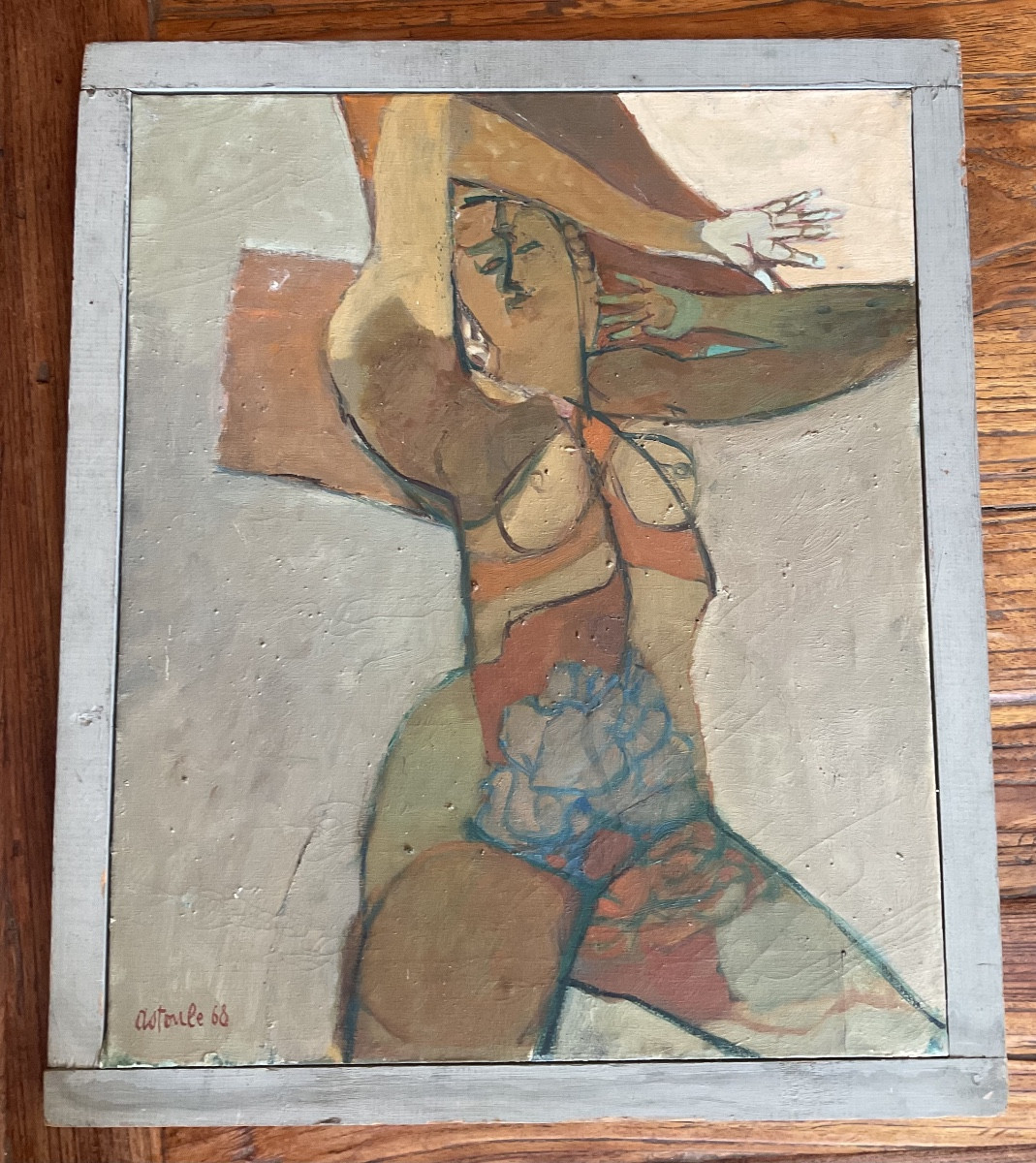 Astoule 68 huile sur toile-photo-2