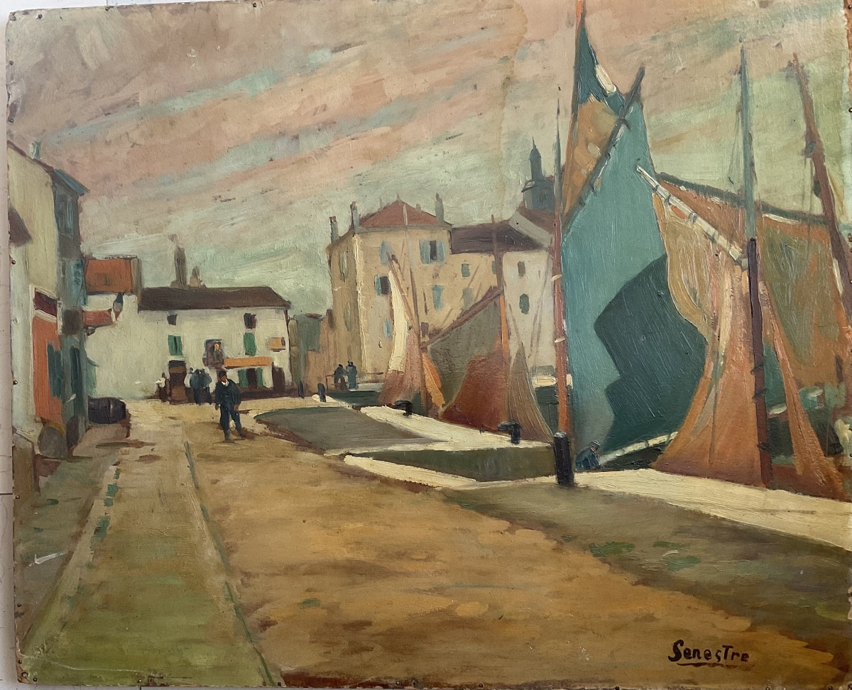 Ambiance de port par Senestre
